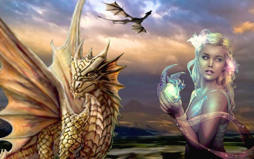 Chrigel's Art 4 You "Dragon mystic"