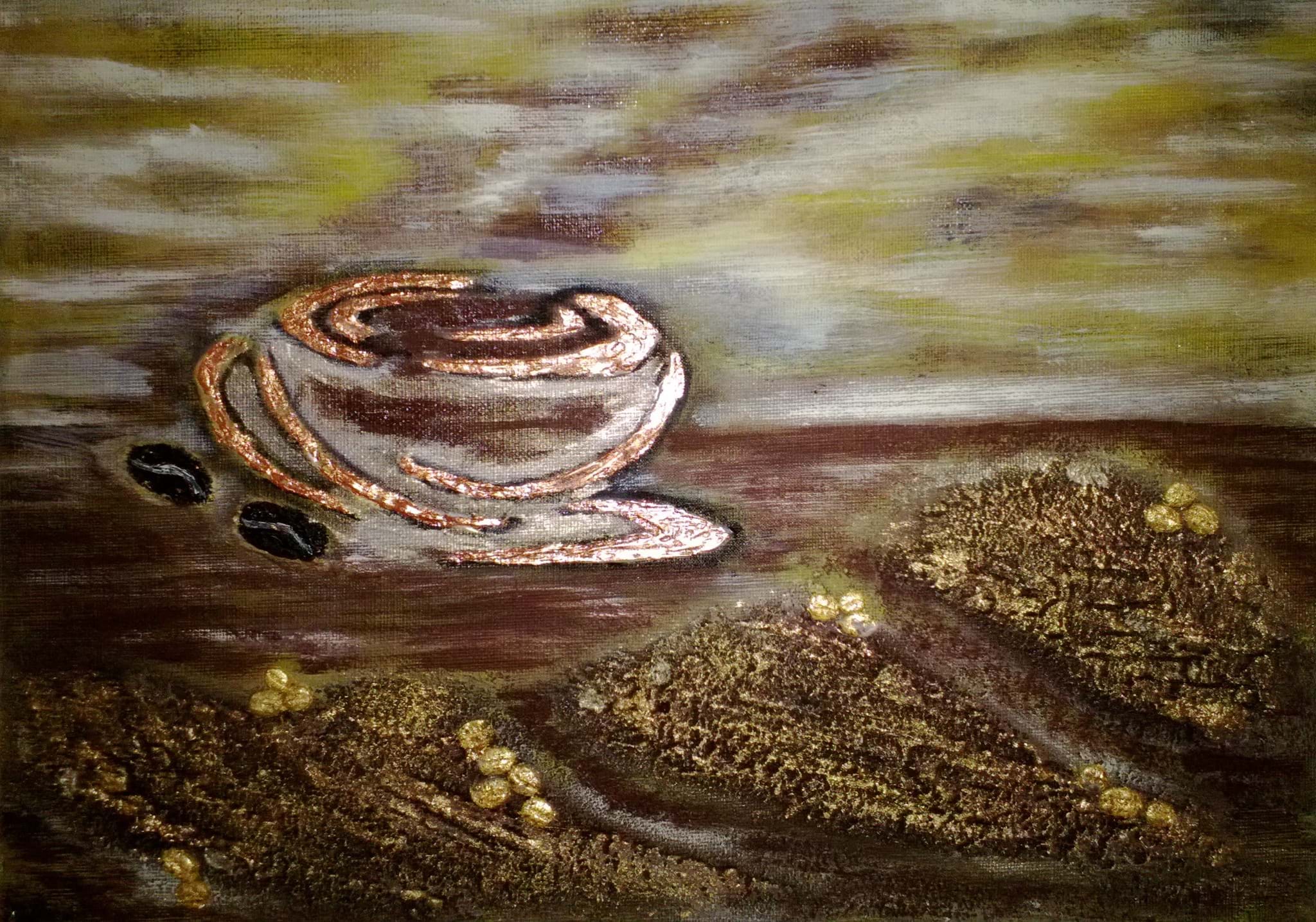 Chrigel's Art 4 You - Collage: "Espresso"