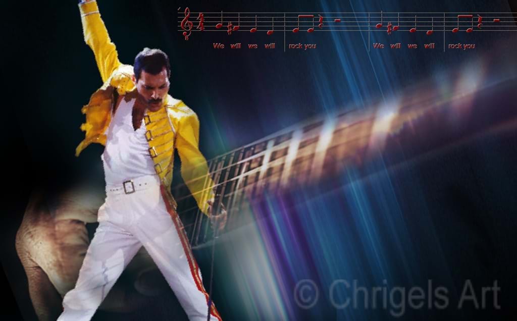 Chrigel's Art 4 You "Freddie Mercury"