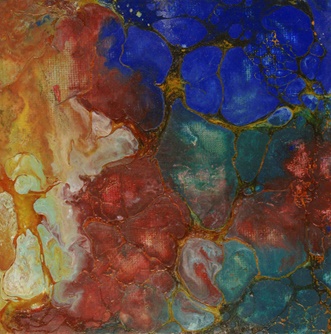 Chrigel's Art 4 You - Encausticbild: "Herbstzauber"