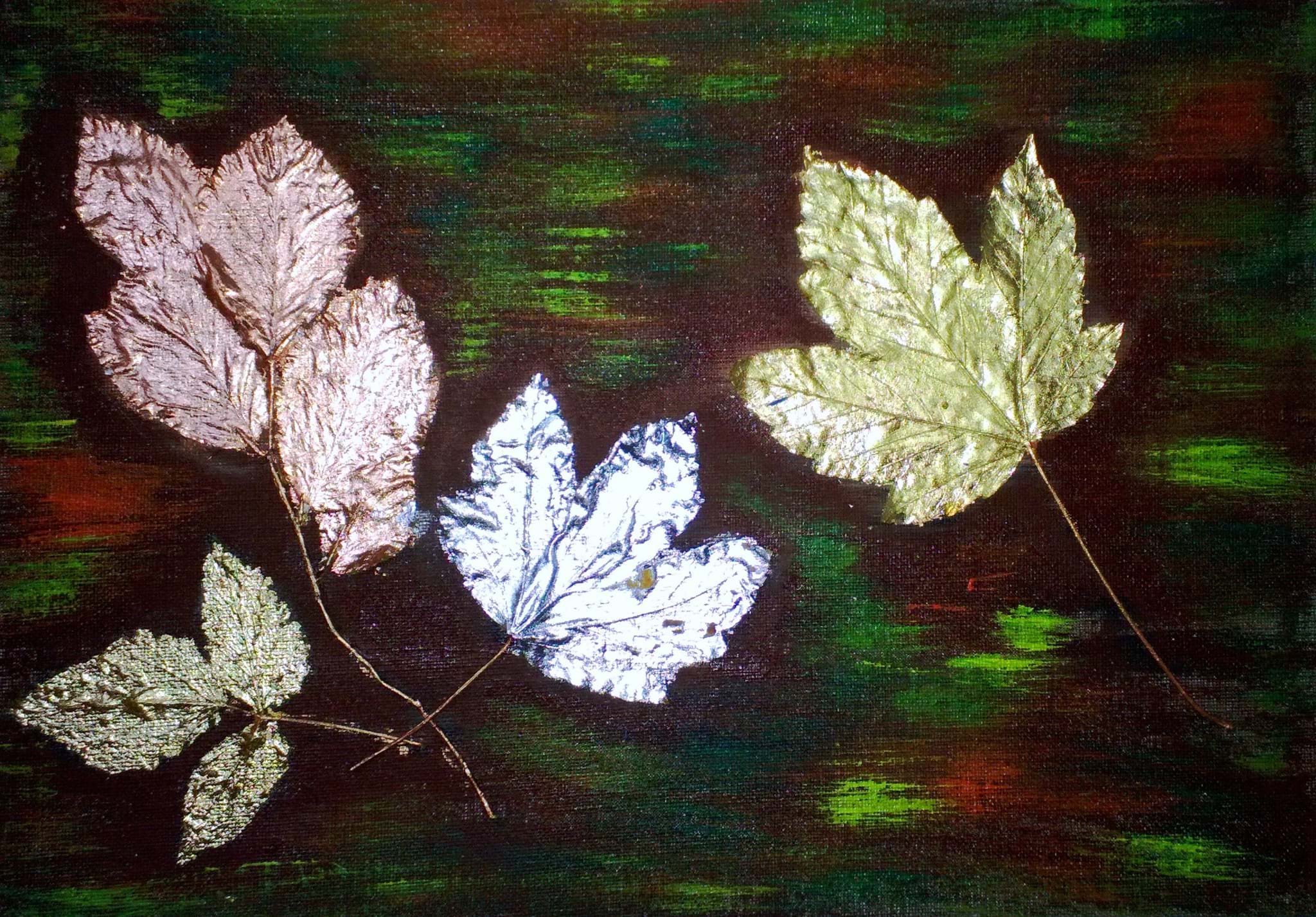 Chrigel's Art 4 You - Collage: "Noble Leaves"