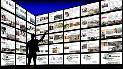 Blattner Training & Consulting, Titelbild Online Werbung