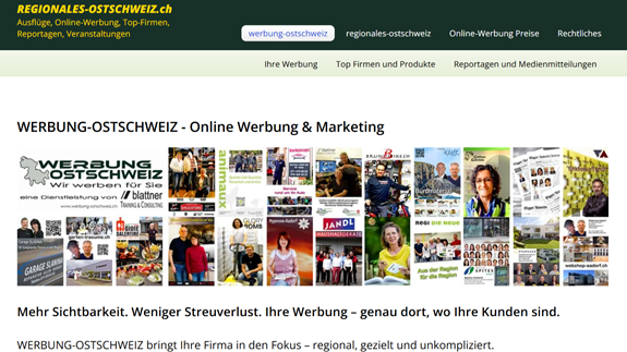 WERBUNG-OST­SCHWEIZ - Online Werbung & Marketing